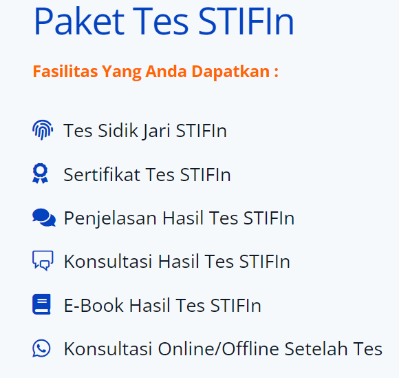 tes stifin gratis